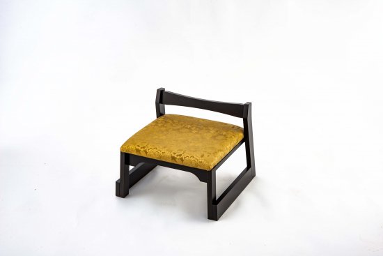 木製椅子　H26 金花柄