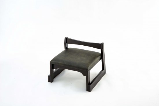 木製椅子　H26 グレー